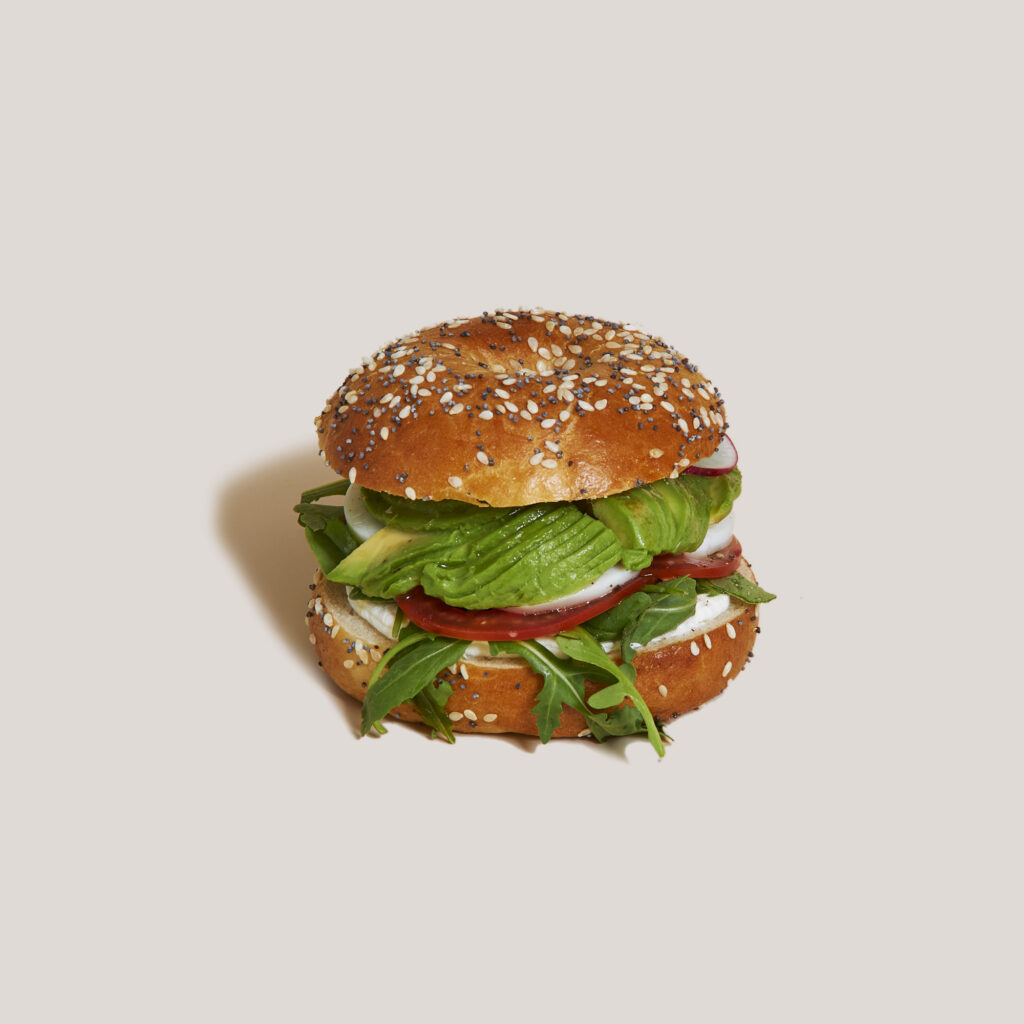 Bagel vegetal