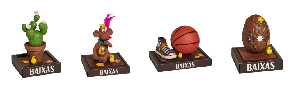 Monas de Pascua de chocolate