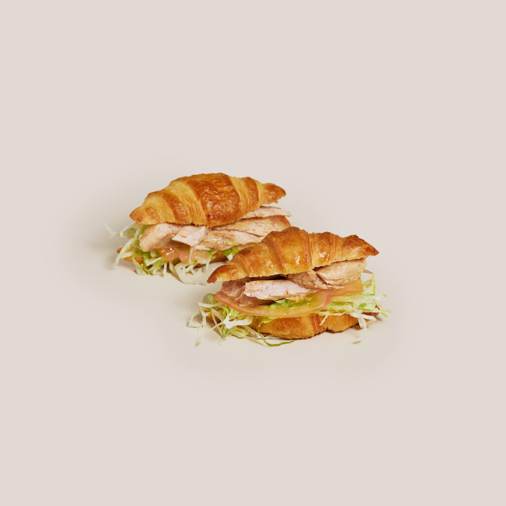 Croissant vegetal y ventresca