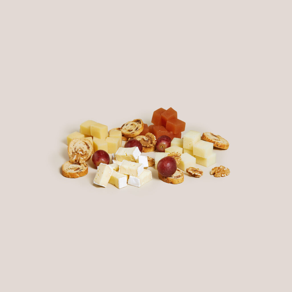 Safata de formatges (160gr. Recomanada per a 4 persones)